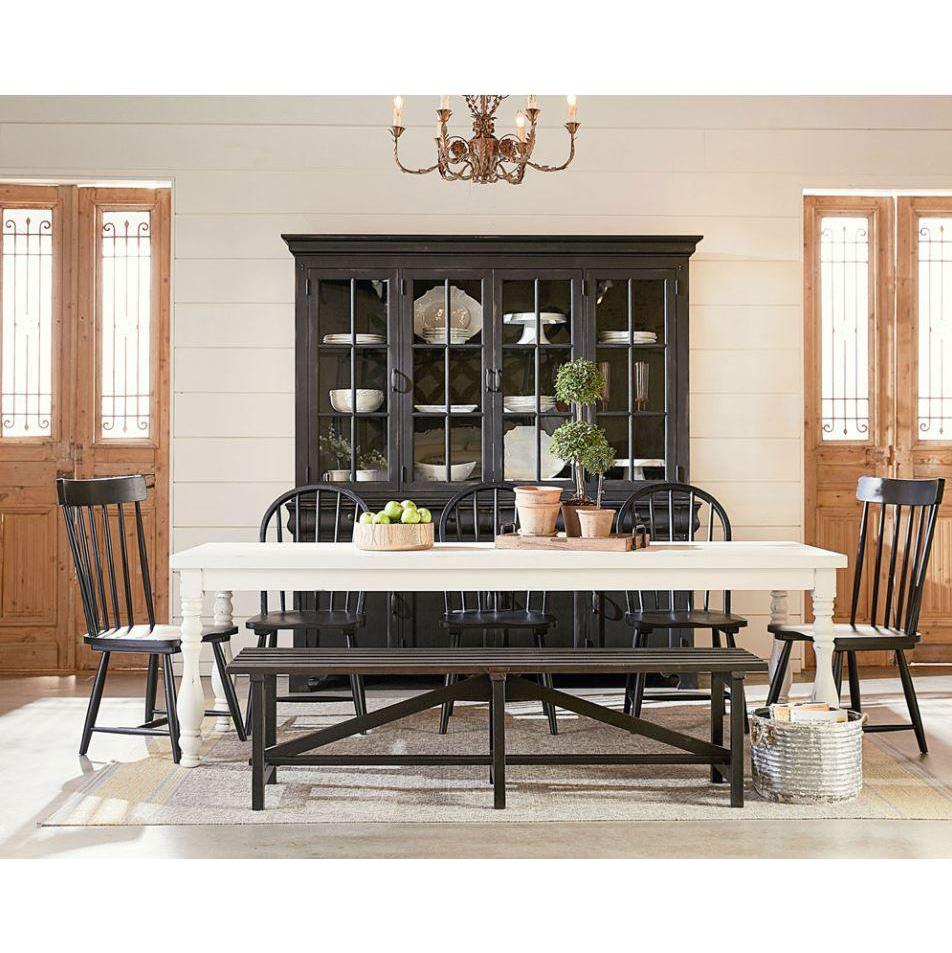 Magnolia home dining 2024 chairs black