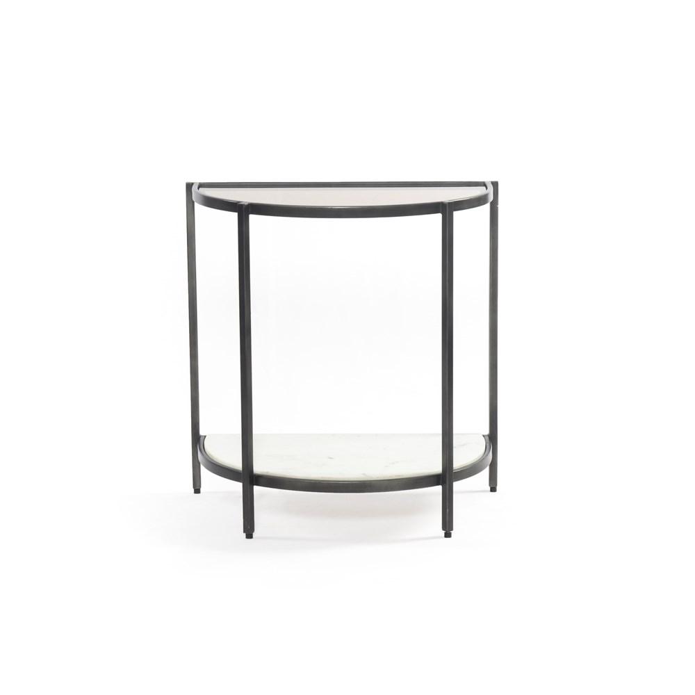 Grace Marble & Glass End Table - Four Hands