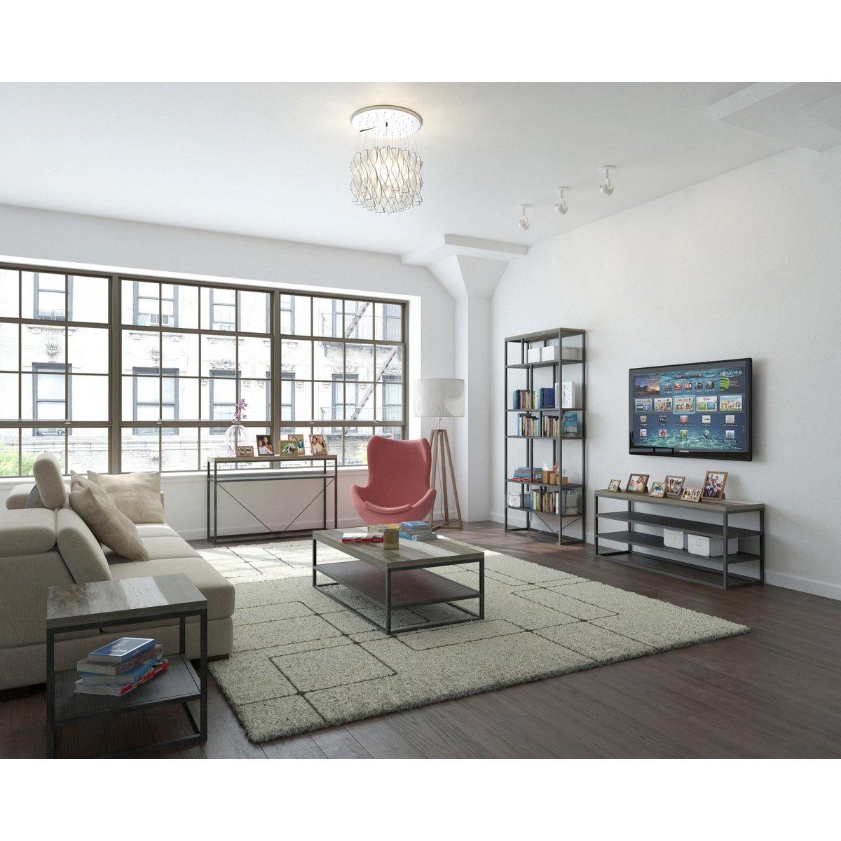 Metro Havana Tall Bookshelf - LH Imports