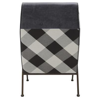 Plaid Kahlo Chair - New Pacific Direct