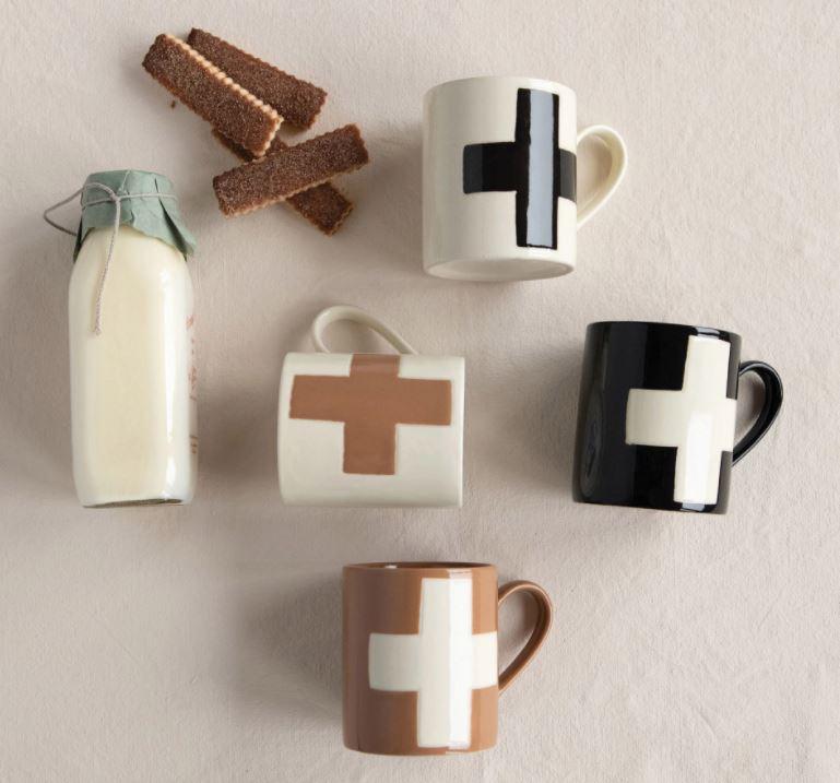 Handmade Swiss Cross Mug