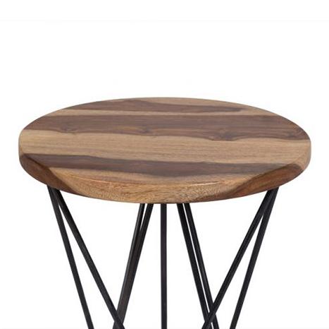 Tahoe Wood Barstool - Porter