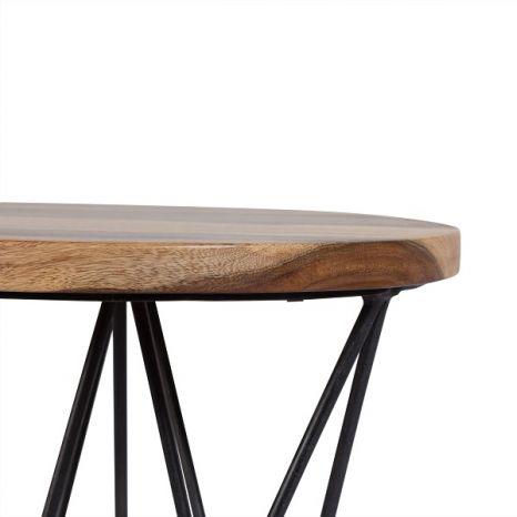 Tahoe Wood Barstool - Porter