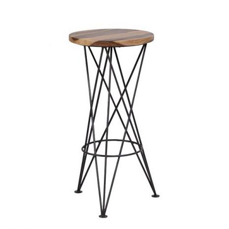 Tahoe Wood Barstool - Porter