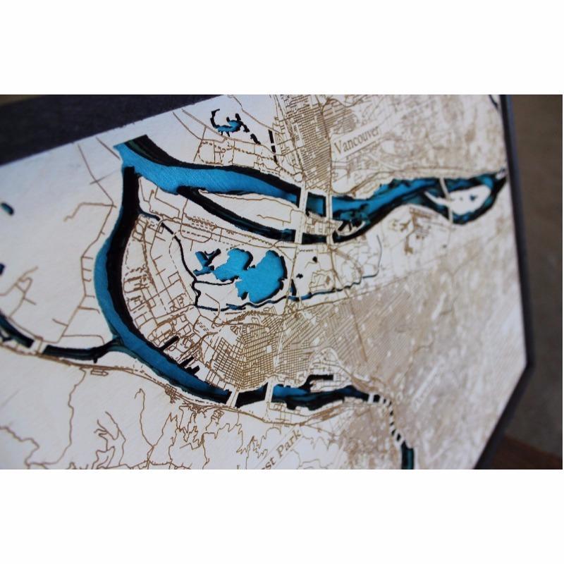 Portland Wood Map - Tahoe Wood Maps