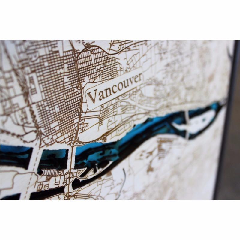 Portland Wood Map - Tahoe Wood Maps