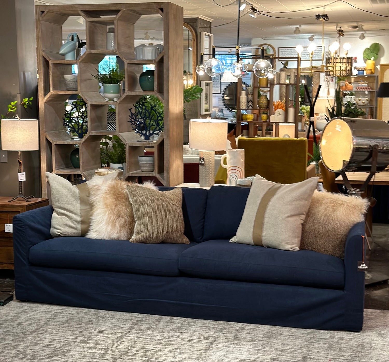 The Sadie Sofa by Kuka Home, available at City Home PDX