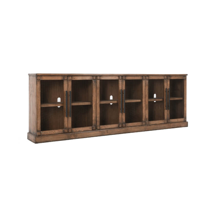 Tempe 6 door reclaimed wood sideboard