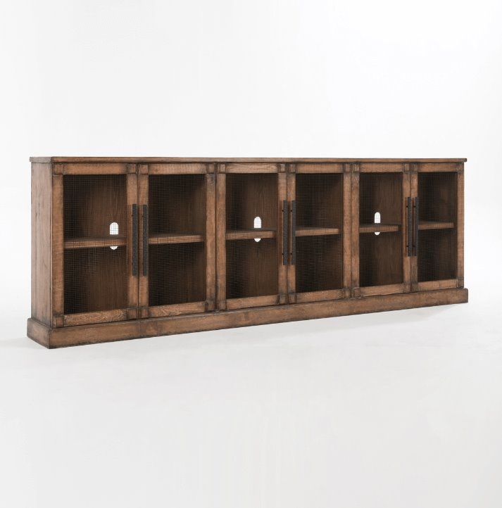 Tempe 6 door reclaimed wood sideboard
