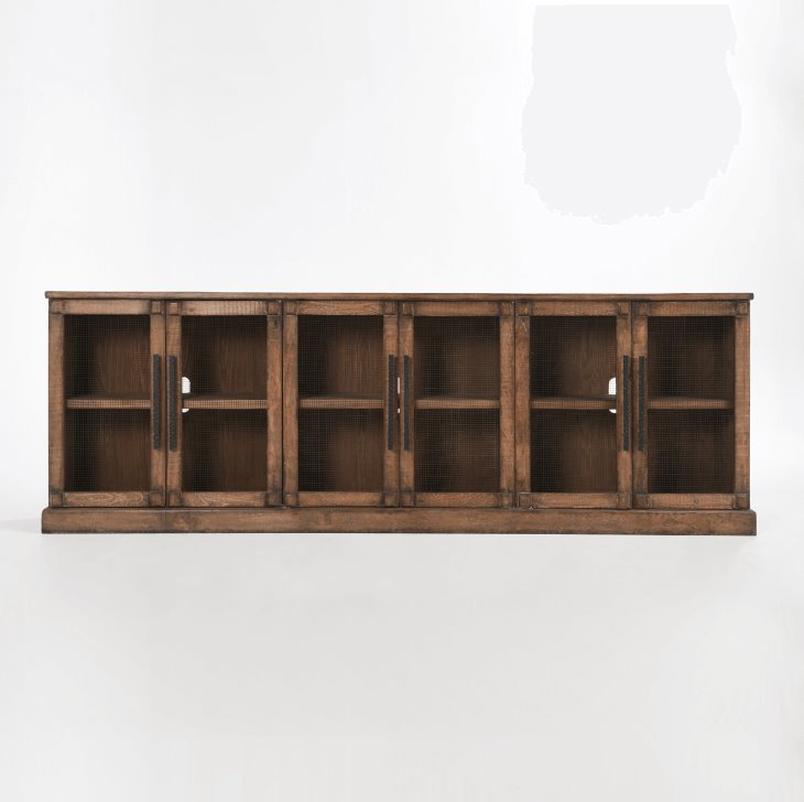 Tempe 6 door reclaimed wood sideboard