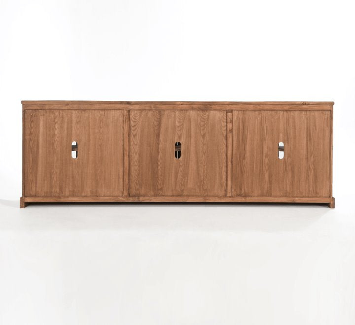 Tempe 6 door reclaimed wood sideboard back
