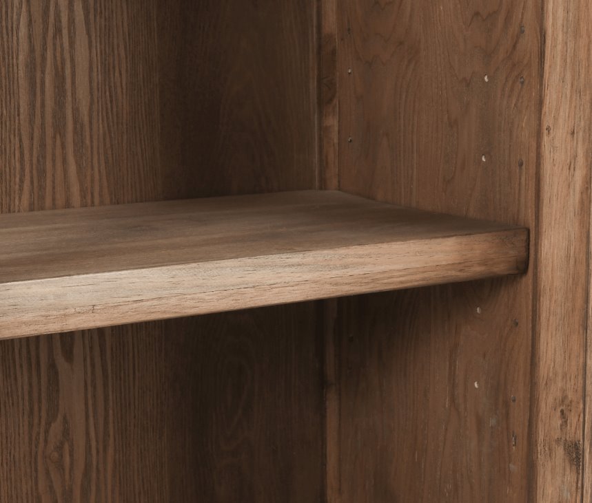 Tempe 6 door reclaimed wood sideboard shelf