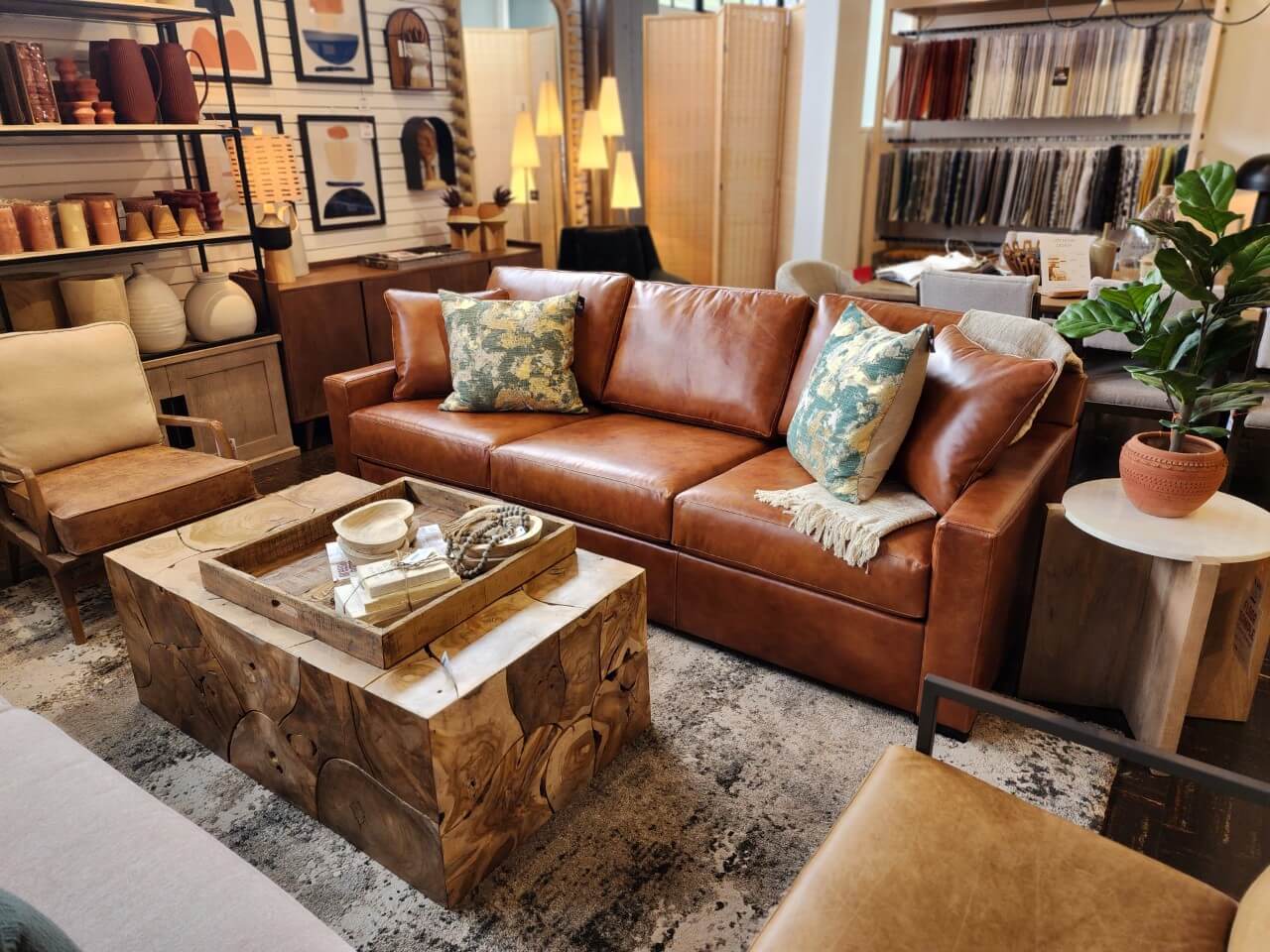 Amalfi Sofa: Available at City Home PDX